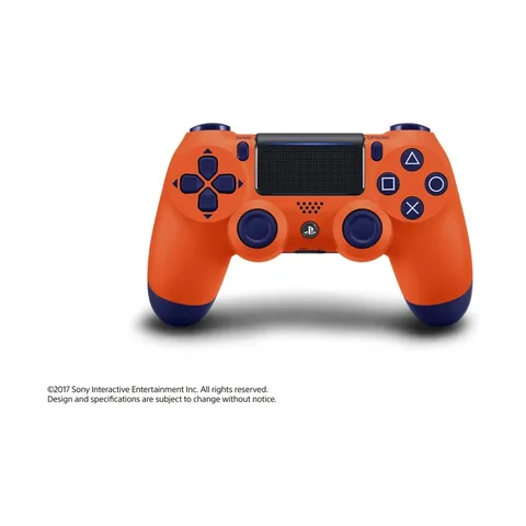 Controle joystick sem fio Sony PlayStation Dualshock 4 Wireless controller sunset orange