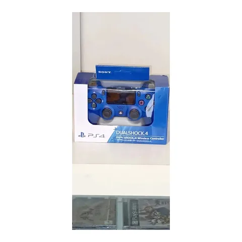 Controle joystick sem fio Sony PlayStation Dualshock 4 ps4 Azul