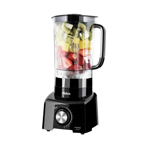 Liquidificador Philco 1200W 3L 12 Velocidades Preto PH900
