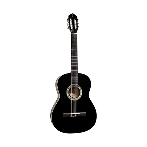 Violão Clássico Giannini N-14 Preto Cordas Nylon Verniz Brilhante
