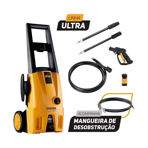 Desobstruidora de Alta Pressão Wap Ousada Plus 2200 Ultra 1500W com 1750psi