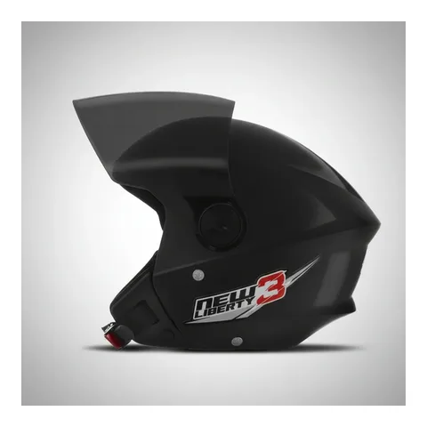 Capacete de moto aberto preto Pro Tork New Liberty Three tamanho 56