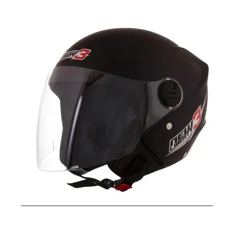 Capacete New Liberty Three 60 Preto Fosco Pro Tork