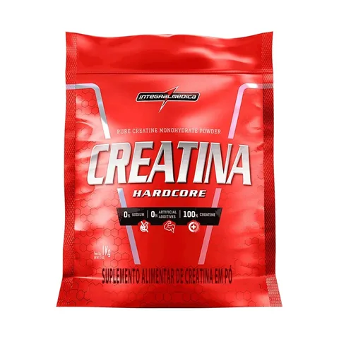 Creatina 100% Pura Pouch 1Kg Integralmédica