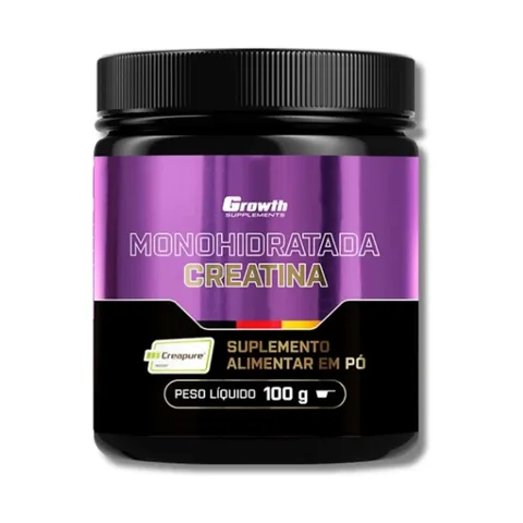 Creatina Em Pó 100g Creapure Growth Supplements