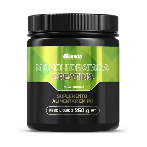 Creatina Monohidratada 250g Growth Supplements - Sem sabor em Pó