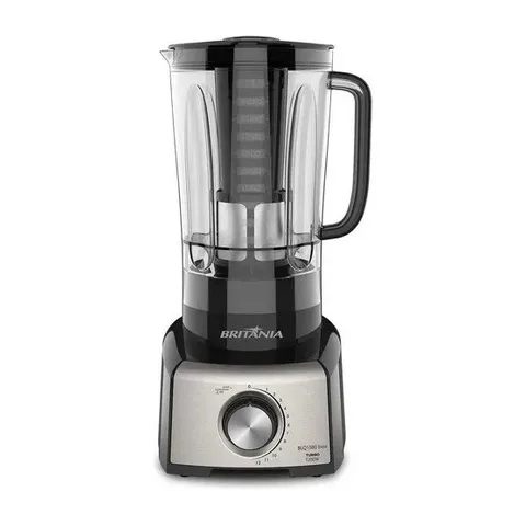 Liquidificador Britânia 3l 1200w 6 Velocidades Inox Blq1380p Preto