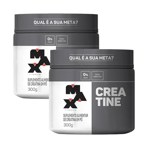 Combo/Kit 2x Creatina Monohidratada 300g Pó
