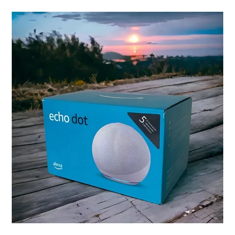 Echo Dot(5ª Geração) Alexa Amazon Branca Cor Glacier White