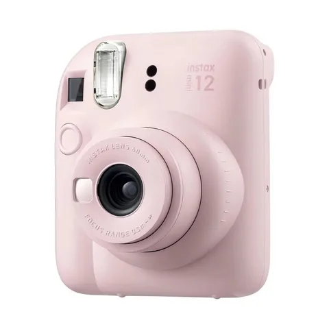 Câmera Instax Mini 12 Fujifilm Rosa Gloss - Fotos Em 10s