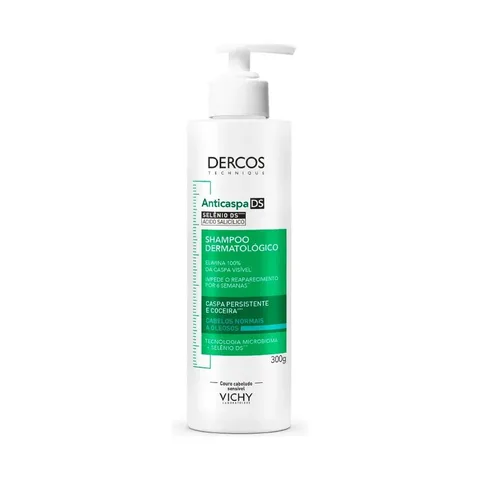 Shampoo Anticaspa Cabelos Normais a Oleosos, Dercos DS Vichy, 300g