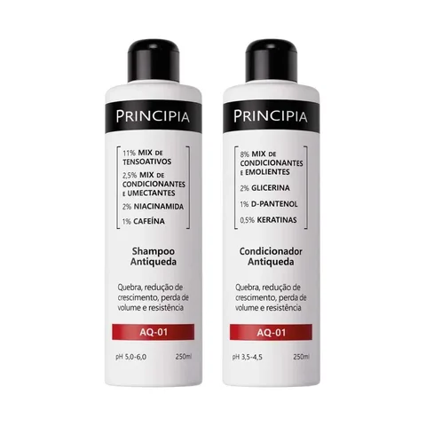 Principia Kit Shampoo E Condicionador Antiqueda Aq-01