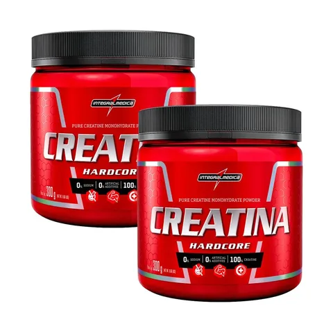 Kit 2 Creatina Integralmédica 300g Sabor Without flavor