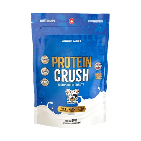 Whey Protein Crush Refil 900g Alpine Milk - Under Labz Sabor Milk Bear