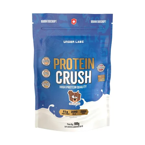 Whey Protein Crush Refil C/900g Under Labz Sabor chocobear