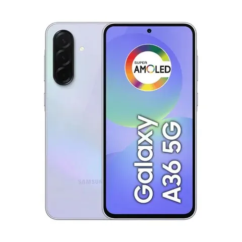 Smartphone Samsung Galaxy A36 5g 128gb 6gb Ram Câmera Tripla De Até 50mp Selfie De 12mp Ip67 Super Amoled 6.7'' Nfc Recursos Ai Android E Segurança Snapdragon - Violeta