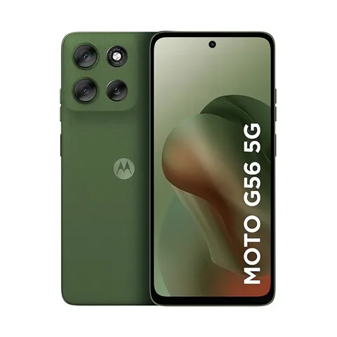 Smartphone Motorola Moto g56 5G 256GB - 8GB RAM+16GB Ram Boost, e 50MP Sony Lytia 600 AI Camera Ultrarresistência militar IP68 + IP69
