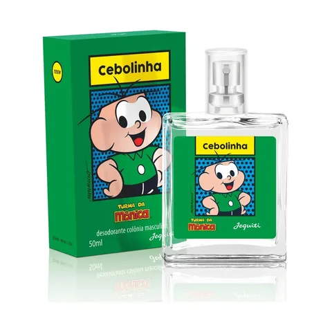 Perfume Cebolinha Deo Colônia Jequiti 50ml - Embalagem Vidro Turma Da Mônica
