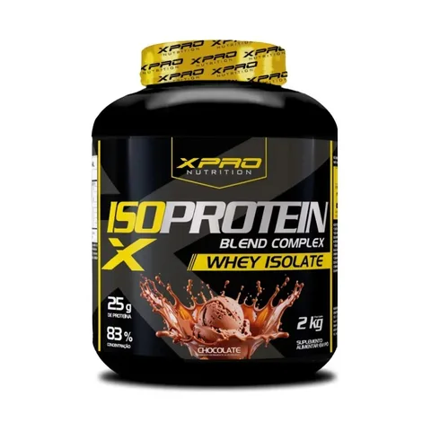Whey Protein Iso Blend Complex 2kg de Chocolate Zero Açúcar - XPro Nutrition