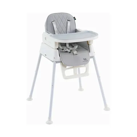 Cadeira De Alimentação Infantil 3 Em 1 Harmony Maxi Baby - Cinza