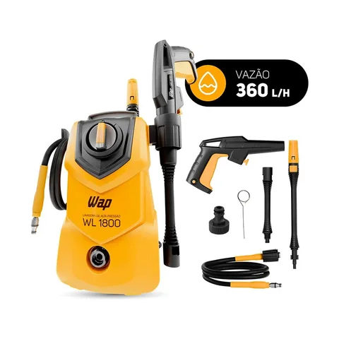 Lavadora de Alta Pressão Compacta WAP WL 1800 1400W 1500PSI 360L/h 220V