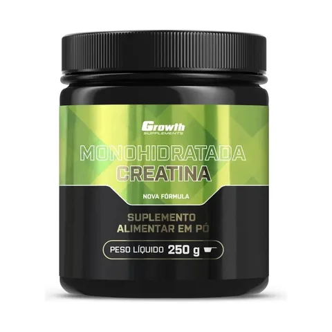 Creatina Growth Supplements (250g) Monohidratada - Sabor Sem Sabor