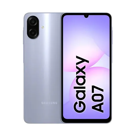 Celular Samsung Galaxy A07 256gb, 8gb, Câmera 50mp, Tela 6.7 , Proteção Ip54, Processador 6nm - Violeta