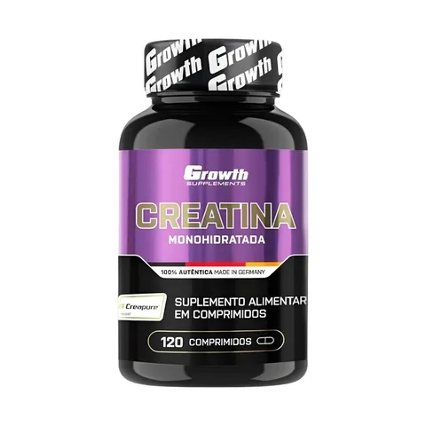 Creatina Growth Monohidratada Creapure Sabor Cápsulas