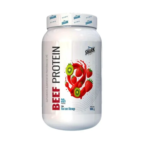 Whey 32g Proteina Morango Kiwi 900g Zero Lactose Sharkpro Morango E Kiwi