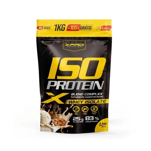 Whey Protein Isolado Iso Blend Complex Zero Açucar Cookies 1.100kg Xpro Nutrition