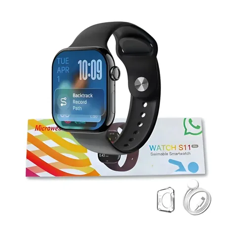 Relógio Smartwatch S11 Pro Tela 47mm Super Amoled Gps Nfc ChatGpt Whats