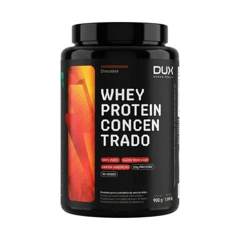 Dux Nutrition Whey Protein Concentrado Proteínas Whey Protein Concentrado - 900g Pó