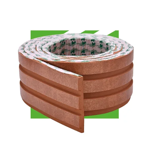 Painel Ripado Autocolante de EVA Meu Rodapé Linha Urban Bronze 10cm | Envio FULL