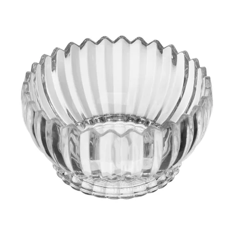 Centro de Mesa de Cristal Geneva 22cm x 22cm x 12cm - Wolff