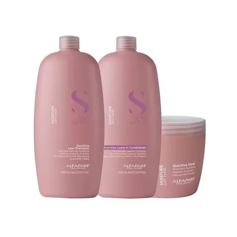 Kit Moisture Shampoo, Condicionador e Máscara - Alfaparf