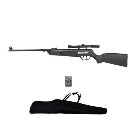 Carabina Espingarda de Pressão New Jade 5.5mm - CBC + Acessórios